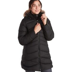 Marmot Montreal Down Fill Hooded w/Faux Fur Trim Parka 78570 Women’s Size XS